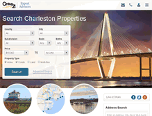 Tablet Screenshot of c21charlestonrealestate.com